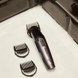 Набір для стрижки волосся BaByliss 10 в 1, 10 насадок, сірий - мініатюра 2
