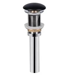 Комплект Qtap Tern: Раковина накладна прямокутна 480х370х135 мм Matt Black + Донний клапан PU03 (QT172074MBMBN47300) - мініатюра 5
