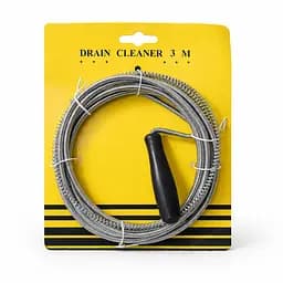 Трос для прочистки труб пружинный из нержавеющей стали 3 м устройство для чистки канализации 88345