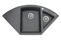 Кухонна мийка гранітна Miraggio Europe gray 1100x575x205 00207306, Сірий