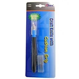 Ніж макетний Dafa C-601GS резинова ручка 5 змінних лез