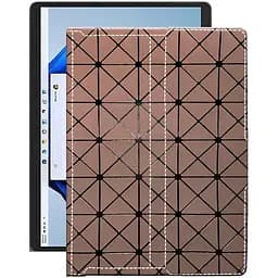Чехол StatusCASE из экокожи для планшета Microsoft Surface Pro 8 Коричневый ромб