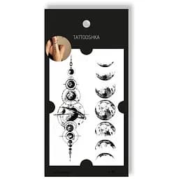 Тату Tattooshka "Луна и планеты" L-23 (5805800012865)