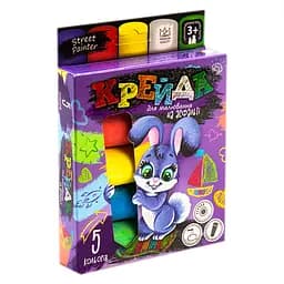 Мел для рисования на асфальте Danko Toys MEL-01-03U 5 шт, большой, Укр