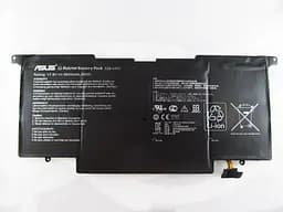 Акумулятор для ноутбука Asus UX31A C22-UX31, 6840 mAh (50Wh), 6cell, 7.4V, Li-Po, чорний - мініатюра 2