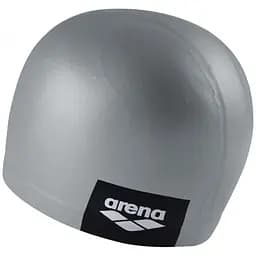 Шапочка для плавання Arena Logo Moulded Cap Grey (1097-001912-202 UNI) - мініатюра 2