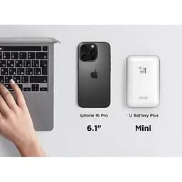 УМБ Litheli Power Bank SE 10000 mAh, 45 W, 2А, Fast Charge (U20BY10-0U000) - мініатюра 6