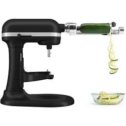 Кухонна машина KitchenAid Heavy Duty 5KSM55SXXEBM з підйомною чашею 5.2 л матова чорна (5KSM55SXXEBM) - мініатюра 6