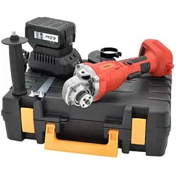 Шліфувальна машина болгарка Merlion AG2110 з батареєю 21V ємність  4 А + зарядний пристрій