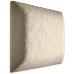 Стінова панель, оксамитове узголів'я ліжка, кремова 30*30*4 см