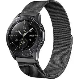 Міланський сітчастий ремінець Primo для годинника Samsung Galaxy Watch 42 мм (SM-R810) Black
