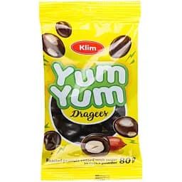Драже Klim Yum Yum Арахіс у какао-порошку, 80 г (915370)