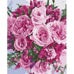 Картина за номерами ArtCraft Рожевий букет 40x50 см (13086-AC)