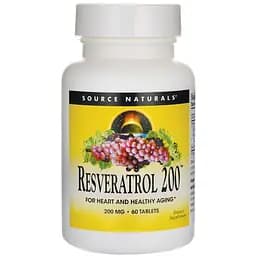 Ресвератрол Source Naturals 200 мг 60 таблеток
