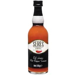 Соус Seres Foods Red Jalapeno Hot Pepper Sauce из острого красного перца 100 г