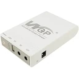 ДБЖ для роутера, повербанк MINI DC UPS WGP 5V-9V-12V, 10400mAh