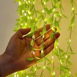 Декоративна гірлянда штора SunLamp 180 Led теплий білий - мініатюра 2