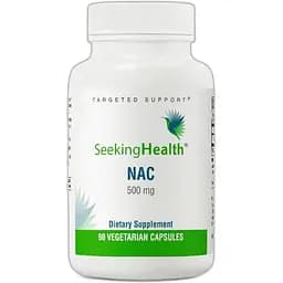 Амінокислота Seeking Health NAC 500 мг 90 вегакапсул