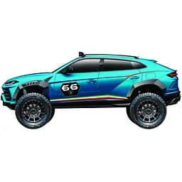 Автомодель Maisto Lamborghini Urus синій металік - тюнінг, 1:24 (32533 met. blue)