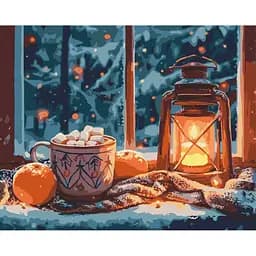 Картина за номерами на підрамнику Brushme Затишний вечір