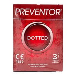 Презервативи Preventor Dotted ваніль 3 шт.