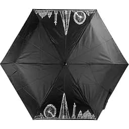 Женский складной зонтик механический Incognito 91 см черный