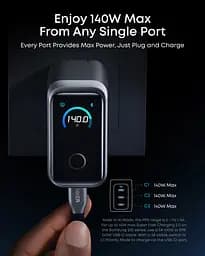 Мережевий зарядний пристрій GaNPrime Charger 160W Anker teh0026806 - мініатюра 3