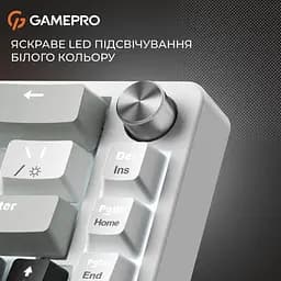 Клавіатура GamePro Genesis Silverlight MK116 (MK116) - мініатюра 7