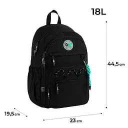 Рюкзак GoPack Teens 121L-4 Чорний (GO26-121L-4) - мініатюра 2
