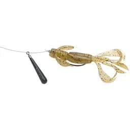 Силікон Keitech Crazy Flapper 3.6" #462T Electric Smoke Craw (7 шт/уп) - мініатюра 9