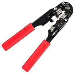 Клещи для опрессовки интнет штекеров RJ45 Intertool 195 мм HT-7054