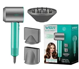 Фен VGR V-440 3 уровня обдува 3 уровня температуры 11000 RPM (3 насадки)