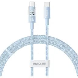 Кабель Baseus Gem Fast-Charging Data Cable Type-C to Type-C 100W 1m blue (P10373000311-00)