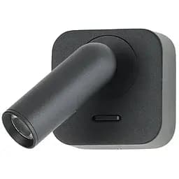 Бра Azzardo AZ5655 Lugano LED 1x3W 3000K 203Lm IP20 чорний