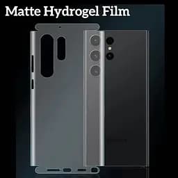 Захисна плівка DK AG Matte Unbreakable Membrane HydroGel 360° для Samsung Galaxy S23 Ultra (S918) (clear) - мініатюра 2