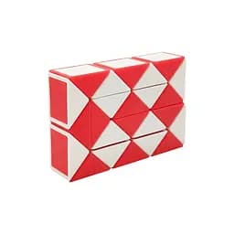 Игра-головоломка "Змейка Рубика" Bambi 192(Red), красный