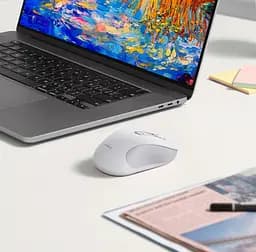 Миша бездротова Baseus F02 Ergonomic Wireless Mouse Біла - мініатюра 5