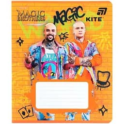Набір зошитів Kite Magic Brothers 12 аркушів у лінію 25 шт. (MB26-234) - мініатюра 5
