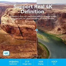 Кабель Vention HDMI-HDMI V 2.0 8 м (ALHSK) - мініатюра 3