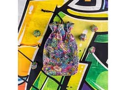 Мішечок для кубиків Q-Workshop Full Art Dice Pouch Graffiti (BWSPGRAF201) - мініатюра 4