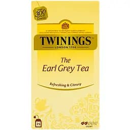Чай чорний Twinings Earl Grey, 25 пакетиків (109134)