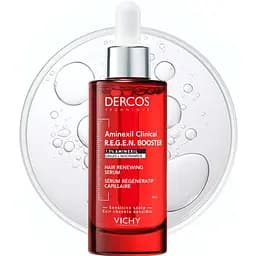 Сироватка Vichy Dercos Aminexil Clinical Regen Booster для відновлення густоти та боротьби з випадінням волосся 90 мл