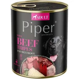 Влажный корм Dolina Noteci Piper консервы для собак с говяжьим желудком и свеклой 800 г 