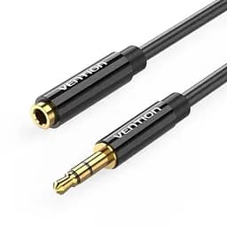 Кабель аудио Vention 3.5 mm удлинитель 0.5 м Black (BBZBD)