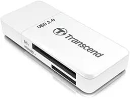 Кардридер USB 3.1 Type-A > microSD/SD Белый Transcend teh0013755