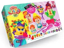 Тісто для ліпки Стиліст-перукар Master Do, Danko Toys, 15 кольорів