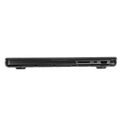 Чохол-накладка для MacBook Pro 16 M5 Pro-M2 Pro/M5 Max-M1 Max, сірий, Crystal, полікарбонат (PC), захисний, прозорий, захист від подряпин і пошкоджень, вентиляція, доступ до портів, протиковзкі ніжки, для макбука, ArmorStandart (ARM79449) - мініатюра 8