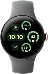 Смарт-годинник Google Pixel watch 3 41 mm Gold Case / Hazel Band - мініатюра 2