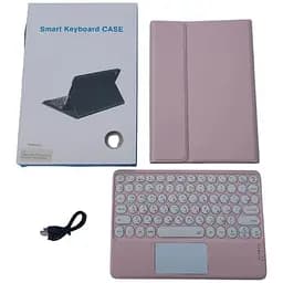 Чохол для планшета Samsung Galaxy Tab A9 Plus SM-X210 SM-X216B з клавіатурою Рожевий