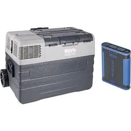 Автомобільний холодильник Brevia 42 л (22770) + портативна зарядна станція Brevia ePower 48Ah (fp_19)